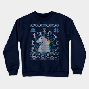 unicorn Christmas Crewneck Sweatshirt